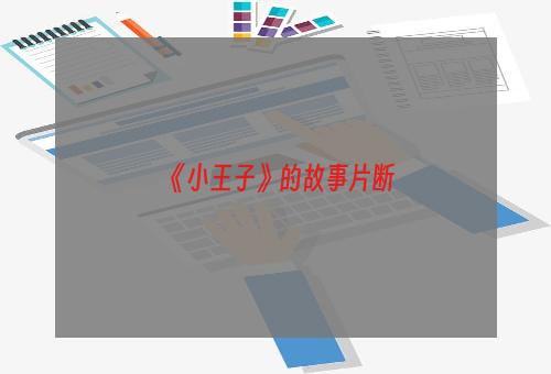 《小王子》的故事片断