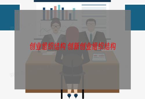创业组织结构 创新创业组织结构