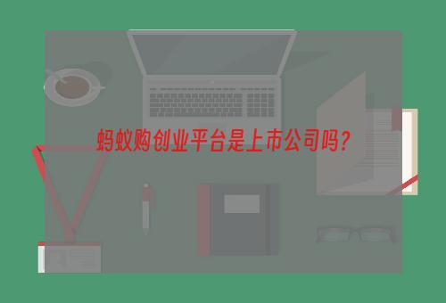 蚂蚁购创业平台是上市公司吗？